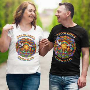 Camiseta DeColores Cursillo Cruz Pombo Mandala
