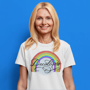 Camiseta DeColores Cursillo Rainbow Faith Religion