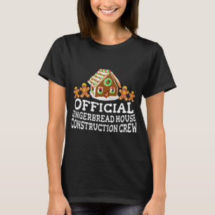 Camiseta Decoração da Tripulação de Construção da Casa de G