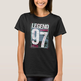Camiseta Decoração de Aniversário de 25 Anos de Idade Vinta