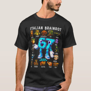 Camiseta Decoração de Aniversário Engraçada Rotina Cerebral