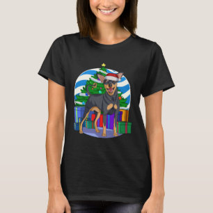 Camiseta Decoração de Árvore de Natal para Papais noeis de