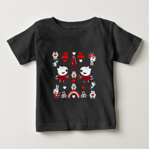 Camiseta Decoração de Casa para Bebês