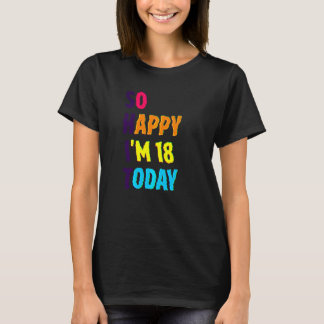 Camiseta Decoração de festa de aniversário engraçado para m