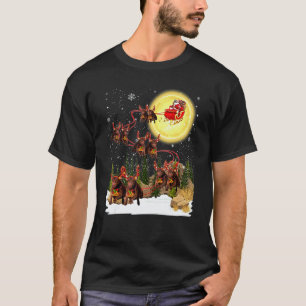 Camiseta Decoração de Natal de Trenó do Chesapeake Bay Retr