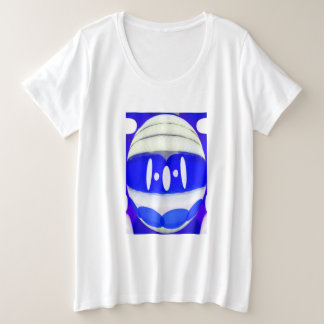 Camiseta decoração festiva de cápsula espacial de Natal