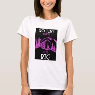 Camiseta Decoração inicial da casa minúscula