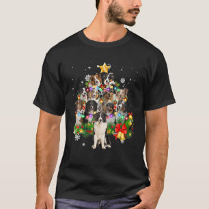 Camiseta Decoração X-Mas da Árvore de Natal do Pastor Austr
