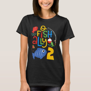Camiseta Decorações de Aniversário de 2 Anos para Crianças