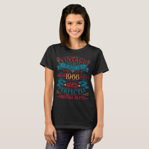 Camiseta Decorações de Aniversário de 60 anos Vintage Vinta