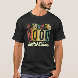 Camiseta Decorações de Aniversário Vintage 23 Homens 23º An