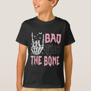 Camiseta Decorações de Festa Ruim para os Ossos 2 Anos de I