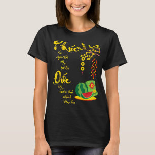 Camiseta Decorações do Ano Novo Lunar do Vietnã 2023 Tet 20