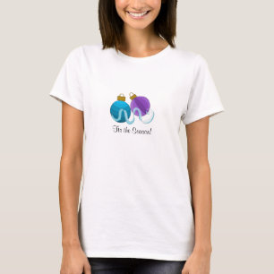 Camiseta Decorações Festivas de Natal
