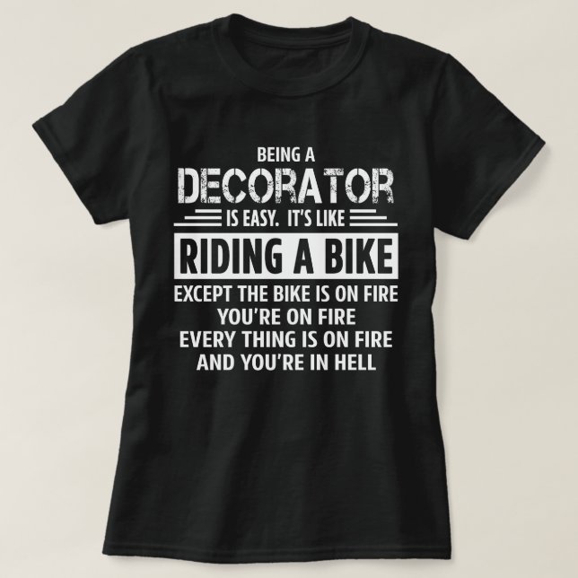 Camiseta Decorador (Frente do Design)