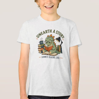 Camiseta Decore o Diário Uma História Adorável Dinossauro D
