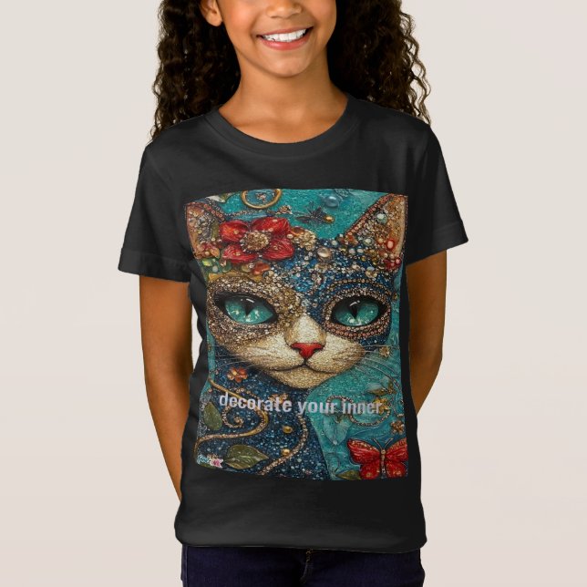 Camiseta decore o seu interior (Frente)