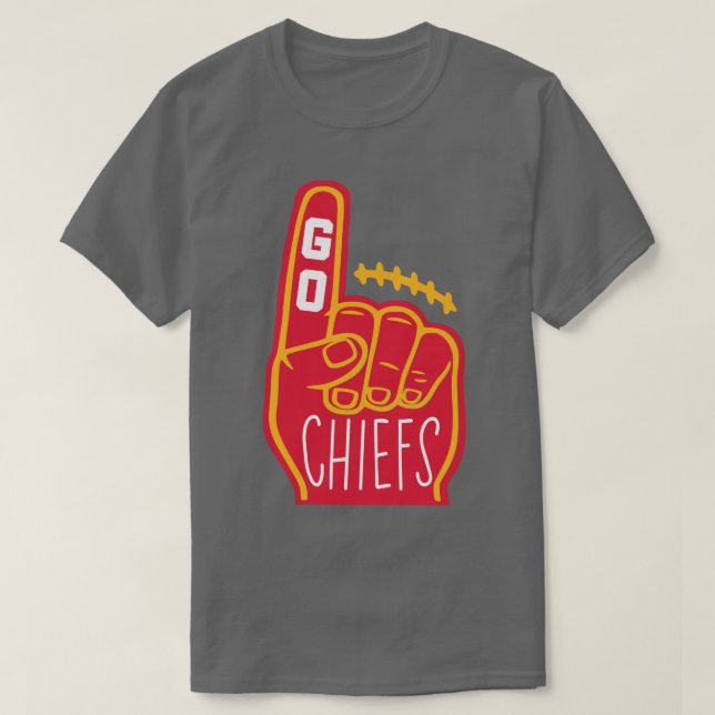 Camiseta Dedo de espuma dos chefes (Frente do Design)