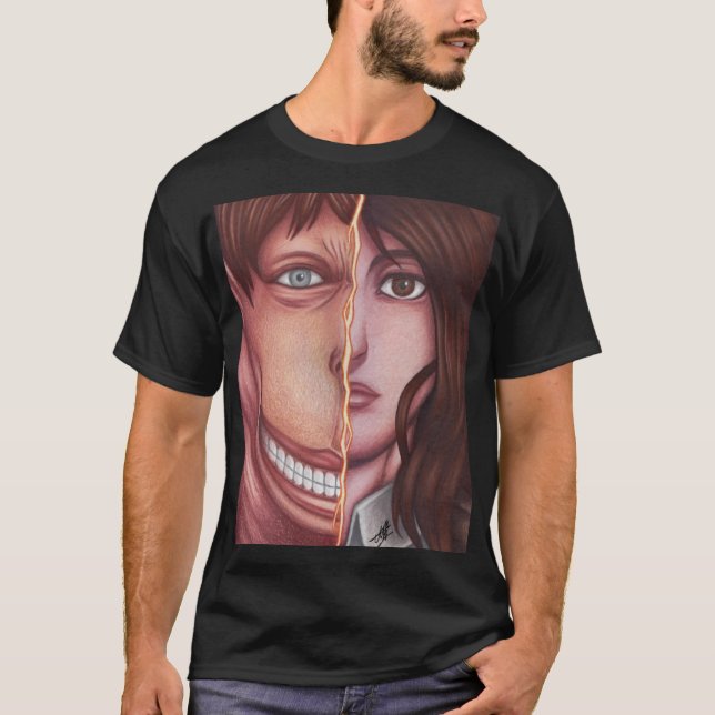 Camiseta Dedo de Pieck - Titã Carrinho (Frente)