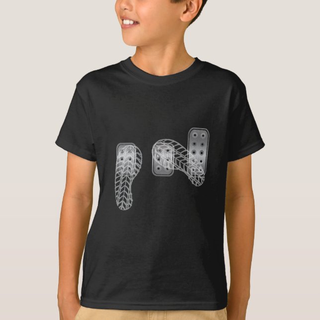 Camiseta Dedo do pé do salto (Frente)