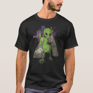 Camiseta Dedo médio da Alienígena da vinheta