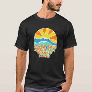Camiseta Dedos de Areia Nariz Beijado pelo Sol Praia Vagabu