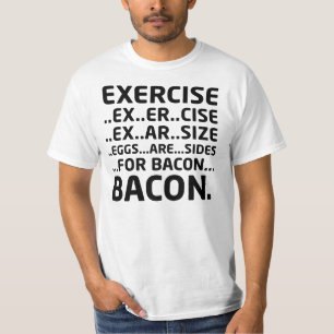 Camiseta Dedução lógica do bacon