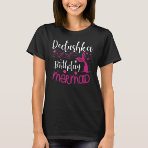 Camiseta Dedushka Do Celebrador De Baternidade Da Sereia