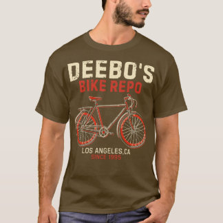 Camiseta Deebo bike aluga filme de sexta-feira da década de