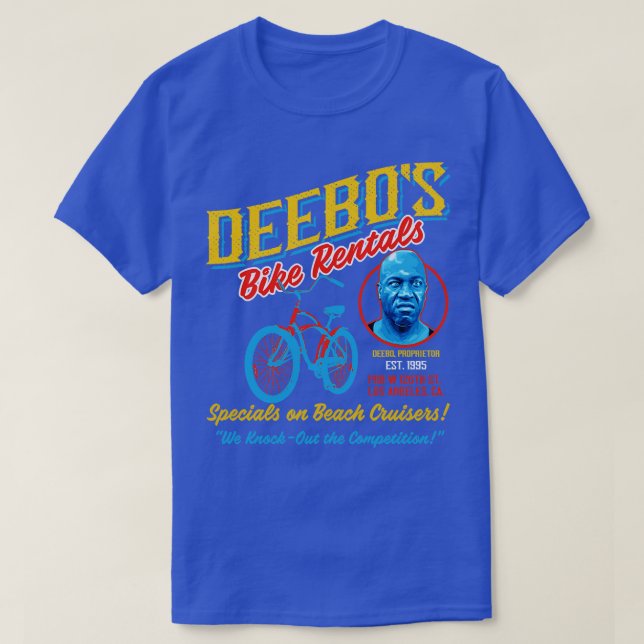 Camiseta Deebos Bike Rentals (Frente do Design)