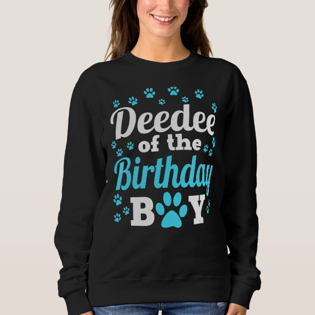 Camiseta Deedee Do Cachorro-De-Cães-De-Aniversário Cele (Frente)