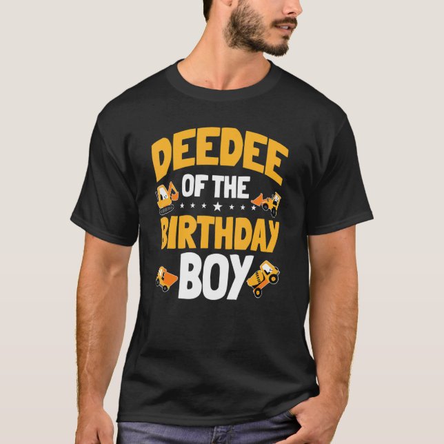 Camiseta Deedee Do Trabalhador De Construção De Meninos De  (Frente)