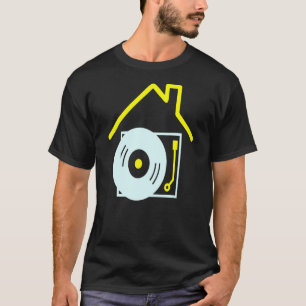 Camiseta Deejay I Love House Music House Music Dj Turntab