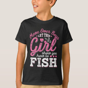 Camiseta Deem Lugar Rapazes Deixem Esta Garota Mostrar Como