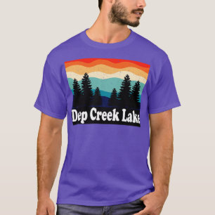 Camiseta Deep Creek Lake Maryland Retro