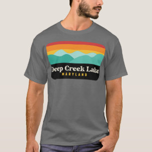 Camiseta Deep Creek Lake State Park Maryland Retro Vintage