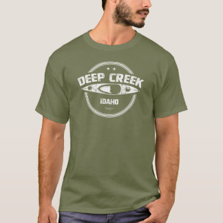 Camiseta Deep Creek Wild E Scenic River Idaho Kayaking