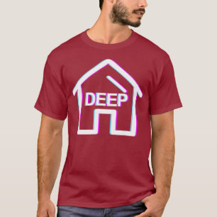 Camiseta Deep House Music Vaporwave Glits EDM Lover DJ