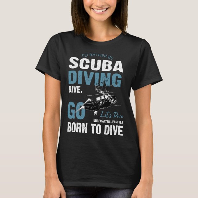 Camiseta Deep Sea Diving Float Sea Diving (Frente)