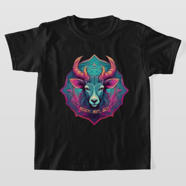 Camiseta Deer Adventure Ready, Set, Go (Postura )