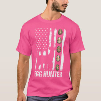Camiseta Deer American Flag Camo Egg Hunter Boys