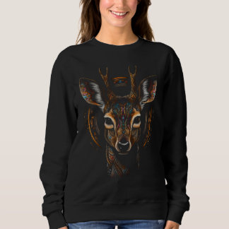 Camiseta Deer Artwork Mandala  Animal Deer