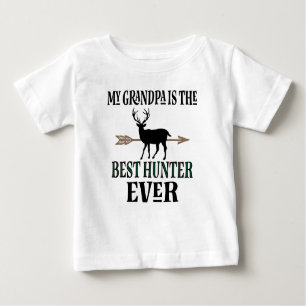 Camiseta Deer Bowhunting Avô é o melhor caçador de sempre