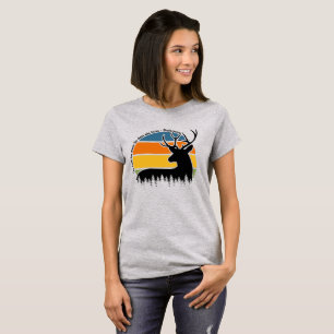 Camiseta Deer Buck A Terra Tem Música Para Aqueles Que Ouv