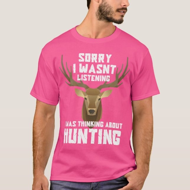 Camiseta Deer Buck Hunting T (Frente)