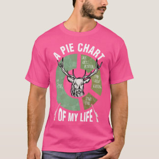 Camiseta Deer Caçando Um Gráfico Da Minha Caçadora