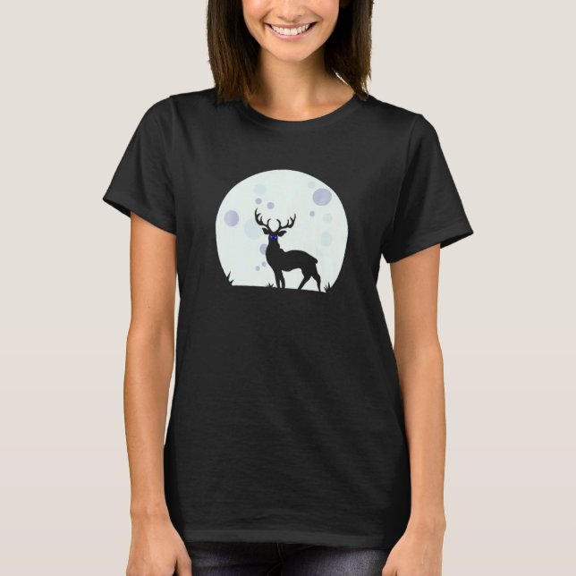 Camiseta Deer  Deer Kids Deer Girl Deer  Deer (Frente)