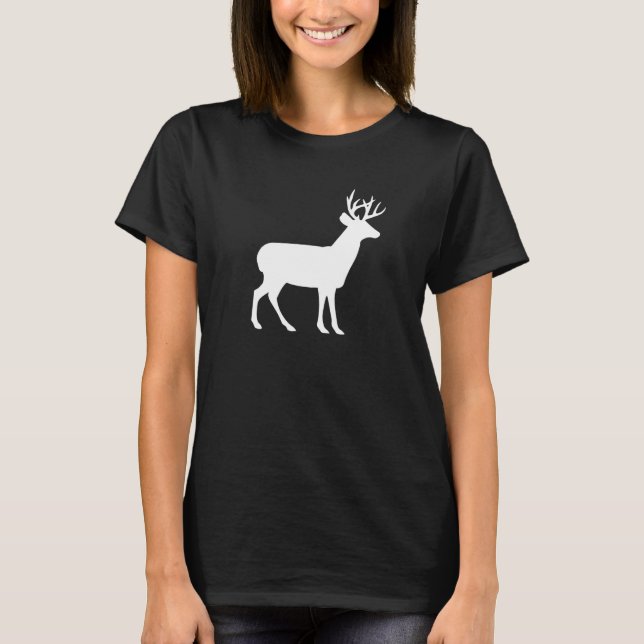 Camiseta Deer Doe Animal Zoo Mammal Cute (Frente)