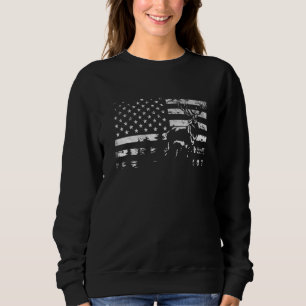 Camiseta Deer Elk Hunting American Flag Usa Pro Hunter Us H
