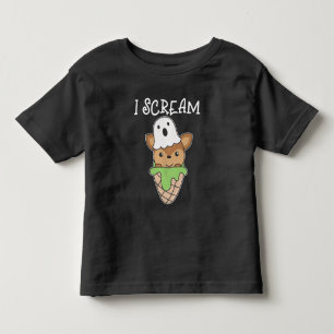 Camiseta Deer Halloween Ghost I Sorvete Pun